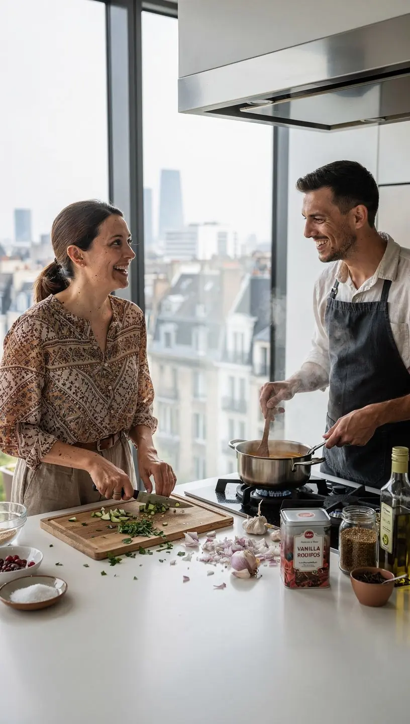 Feuilles de rooibos infusées, libérant des arômes de vanille douce.